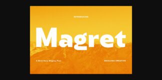 Magret Font Poster 1