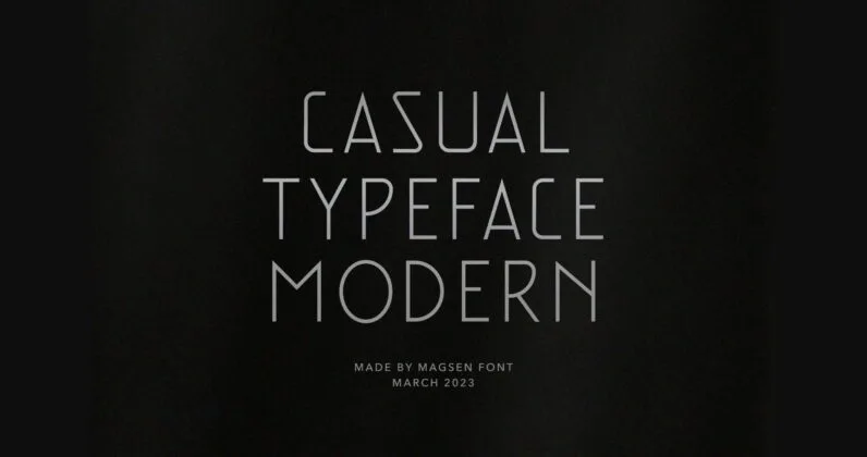 Magsen Font Poster 5