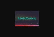 Mahayana Font Poster 1