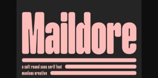 Maildore  Font Poster 1