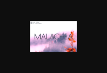 Malachea Font Poster 1