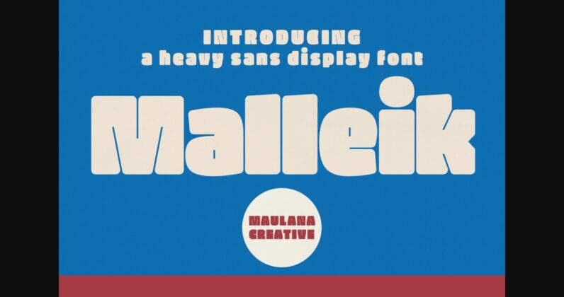 Malleik Font Poster 1