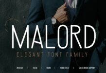 Malord Font Poster 1