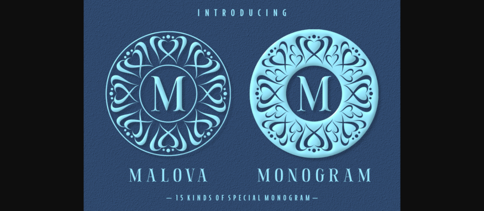 Malova Font Poster 3