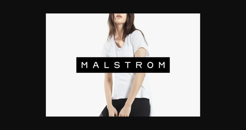 Malstrom Font Poster 3