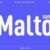 Malto Font