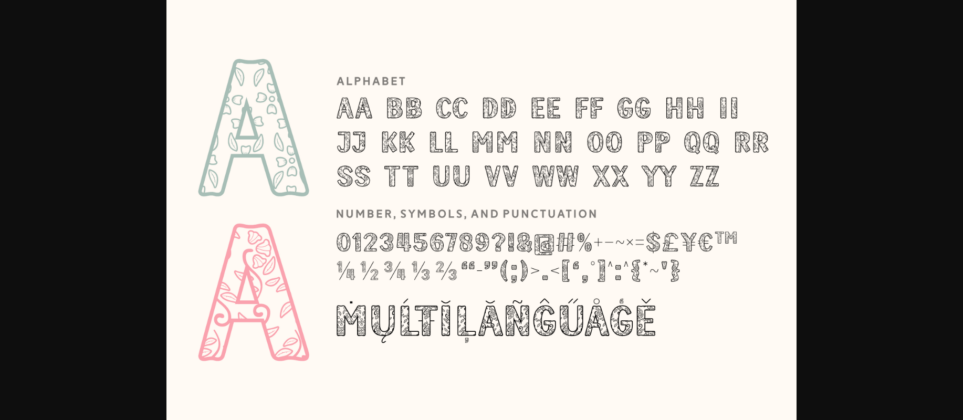 Malya Font Poster 6