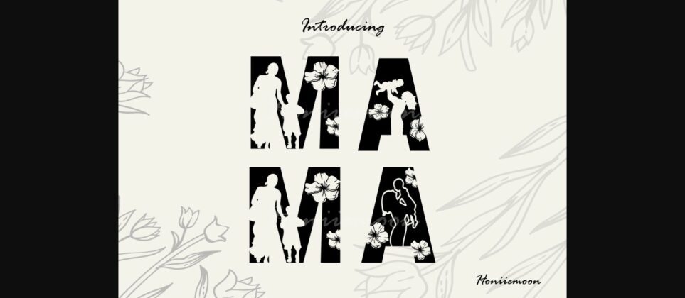 Mama Font Poster 3