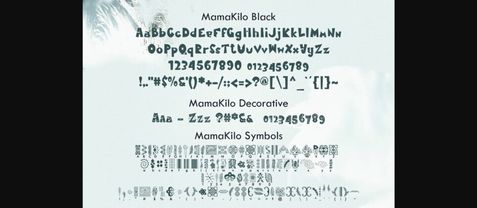 MamaKilo Font Poster 10