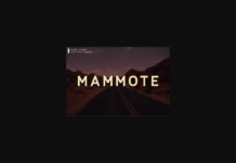 Mammote Font Poster 1