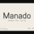 Manado Font