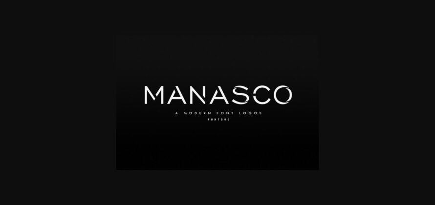 Manasco Font Poster 3