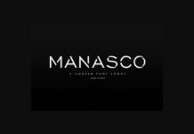 Manasco Font Poster 1