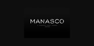 Manasco Font Poster 1