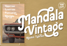Mandala Vintage Poster 1