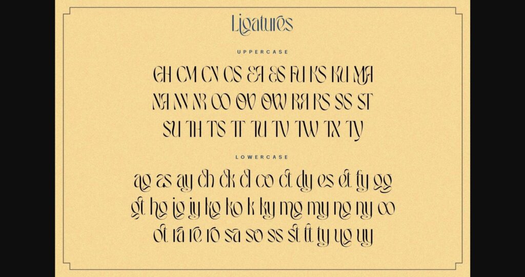 Manday Font Poster 9