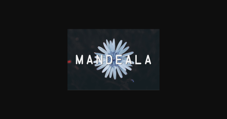 Mandeala Font Poster 3