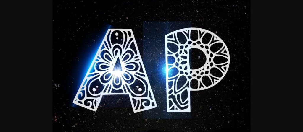 Mandy Decor Font Poster 9
