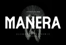 Manera Font Poster 1