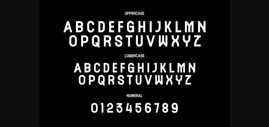 Manera Font Poster 8