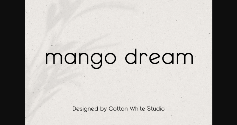 Mango Dream Font Poster 3