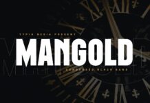 Mangold Font Poster 1