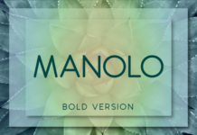 Manolo Bold Font Manolo Bold Font