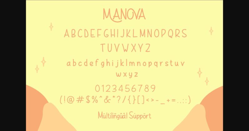 Manova Font Poster 11