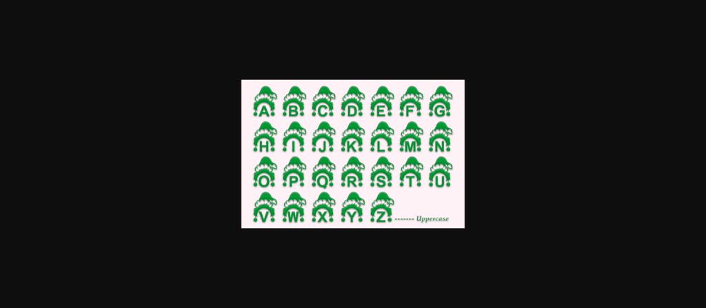 Manson Monogram Font Poster 7