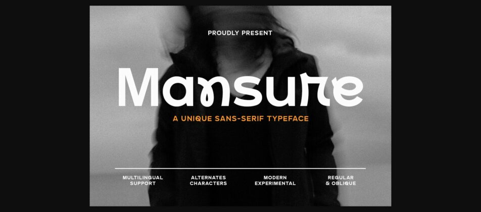 Mansure Font Poster 1