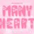 Many Heart Font