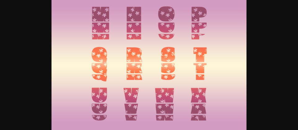 Maple Font Poster 5