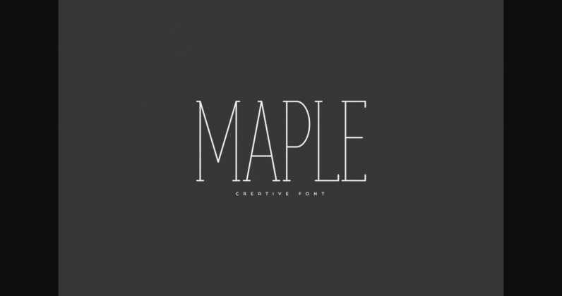 Maple Poster 1