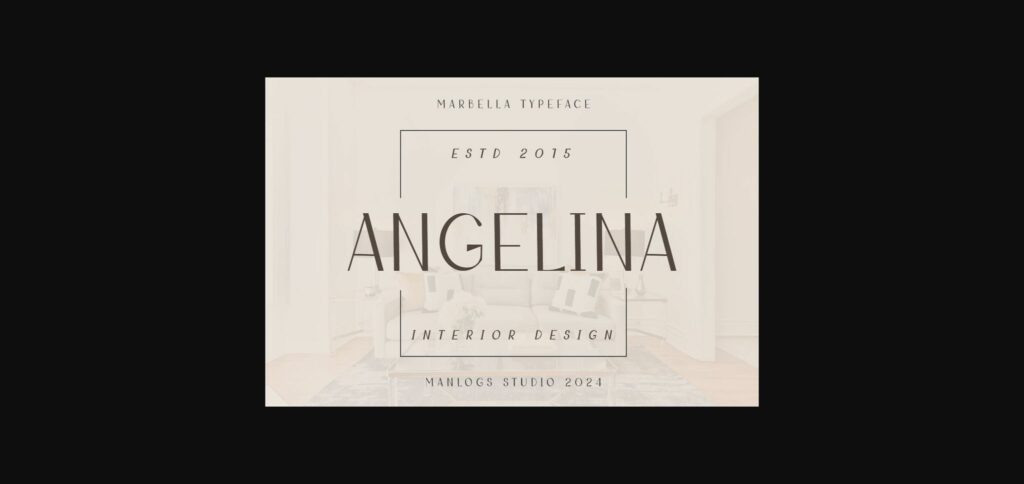 Marbella Font Poster 6
