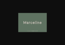 Marceline Font Poster 1