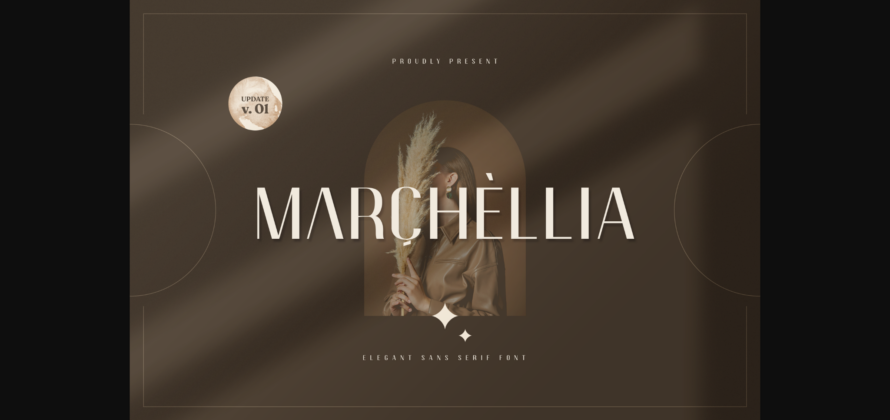 Marchellia Font Poster 3