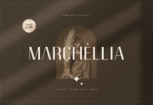 Marchellia Font Poster 1