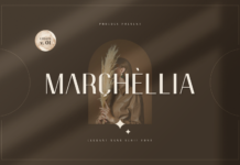 Marchellia Font Marchellia Font Poster 1