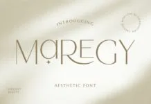 Maregy Font Poster 1