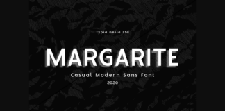 Margarite Font Poster 1