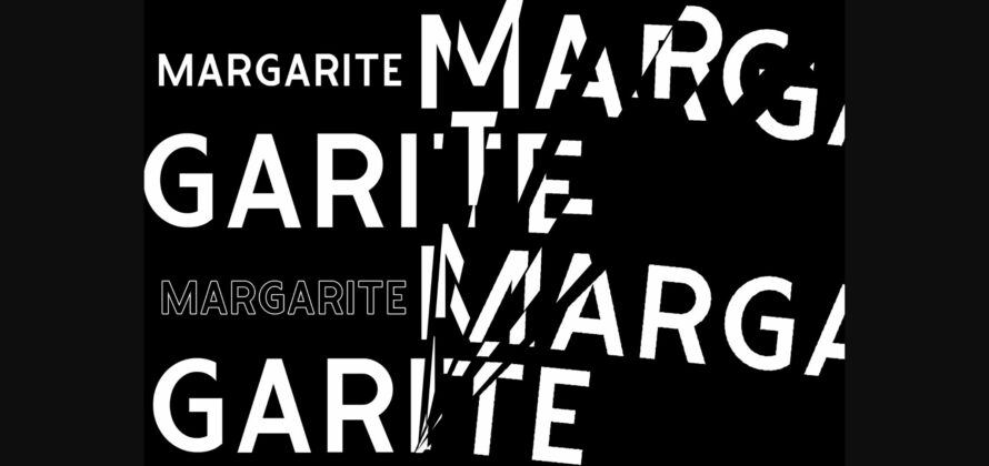 Margarite Font Poster 11