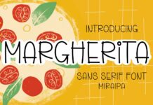 Margherita Font Poster 1