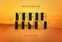 Maria Raney Font Maria Raney Font Poster 1