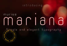 Mariana Font Poster 1