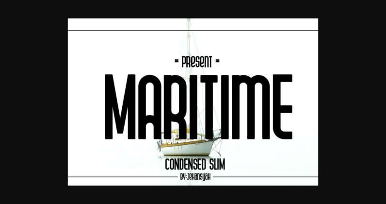 Maritime Font Poster 1