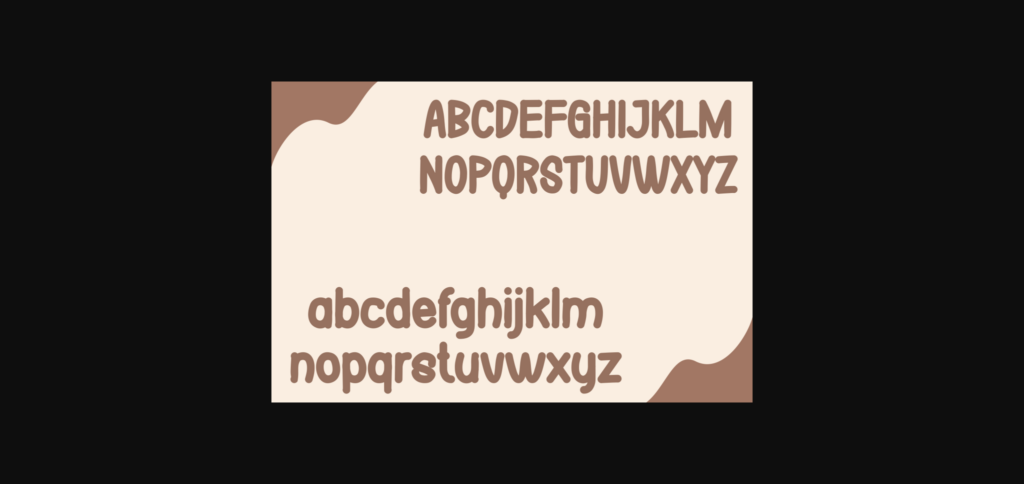 Markyie Font Poster 4