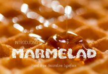 Marmelad Font Poster 1