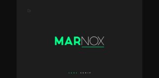 Marnox Font Poster 1