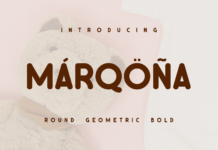 Marqona Font Poster 1