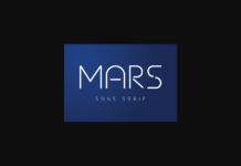Mars Font Mars Font Poster 1